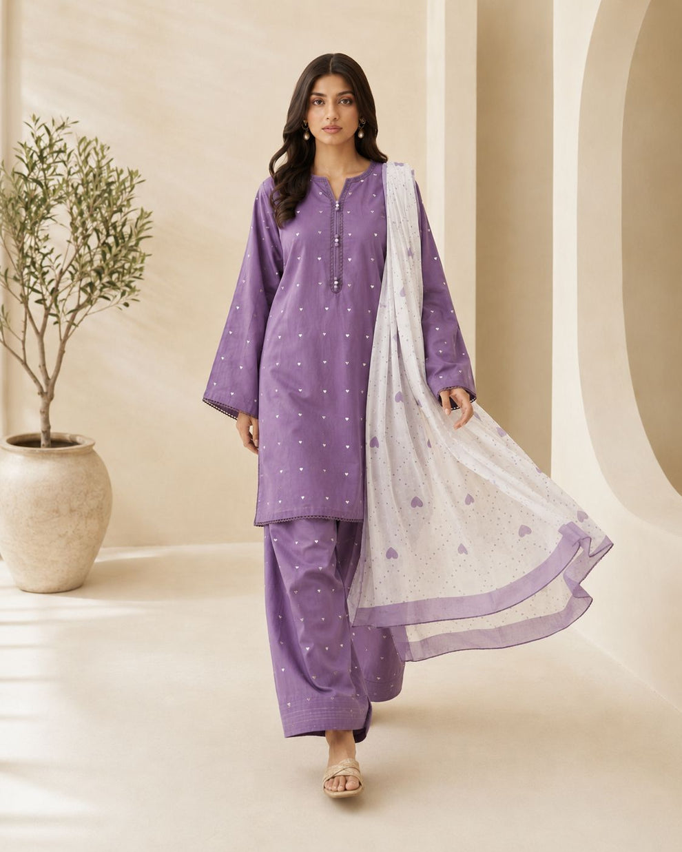 Maya Embroidered 3pc
