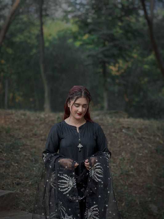 Luxur 3PC Fabric Premium Lawn Cotton