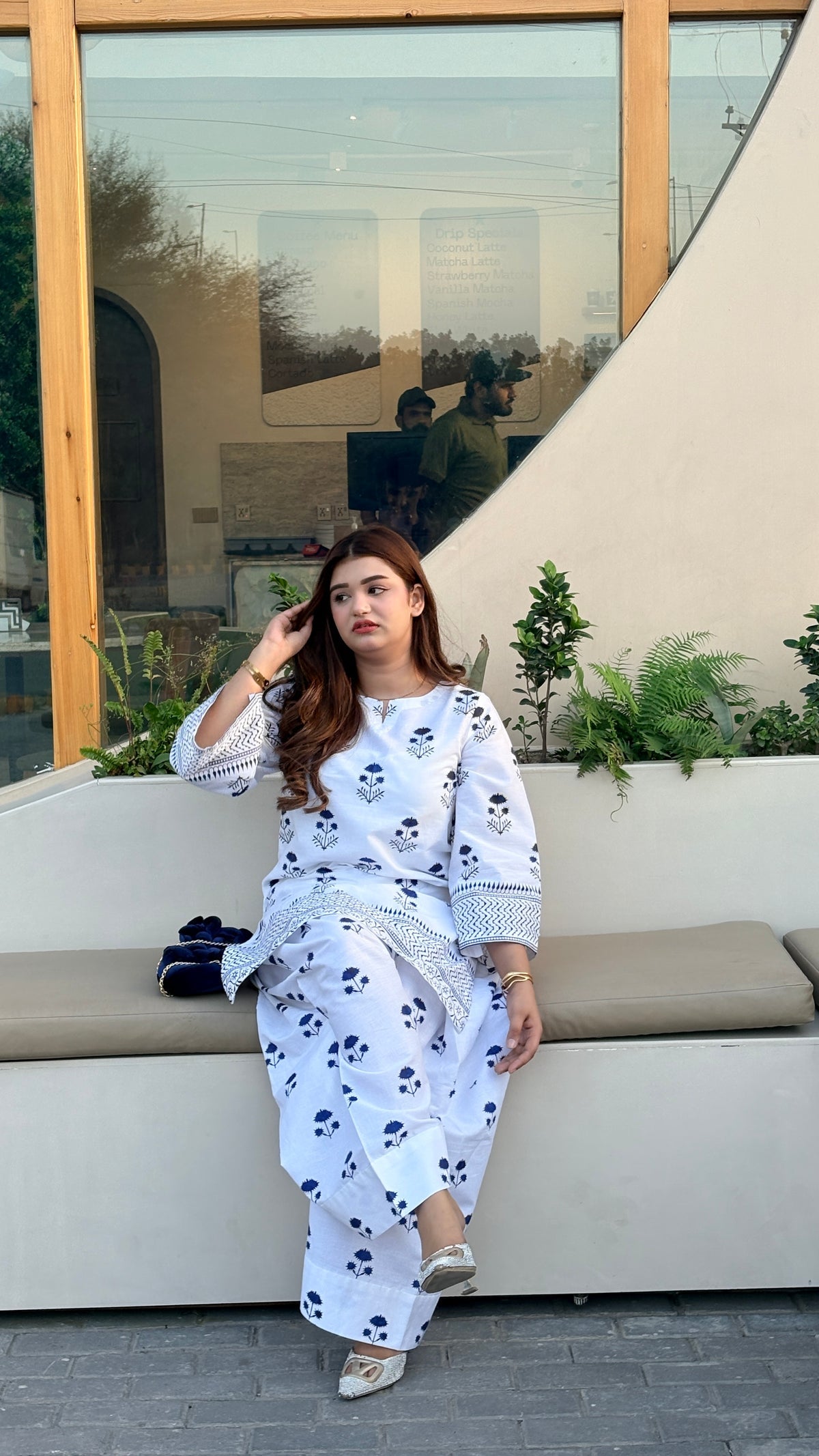 Marmot 2Pc fabric lawn Cotton