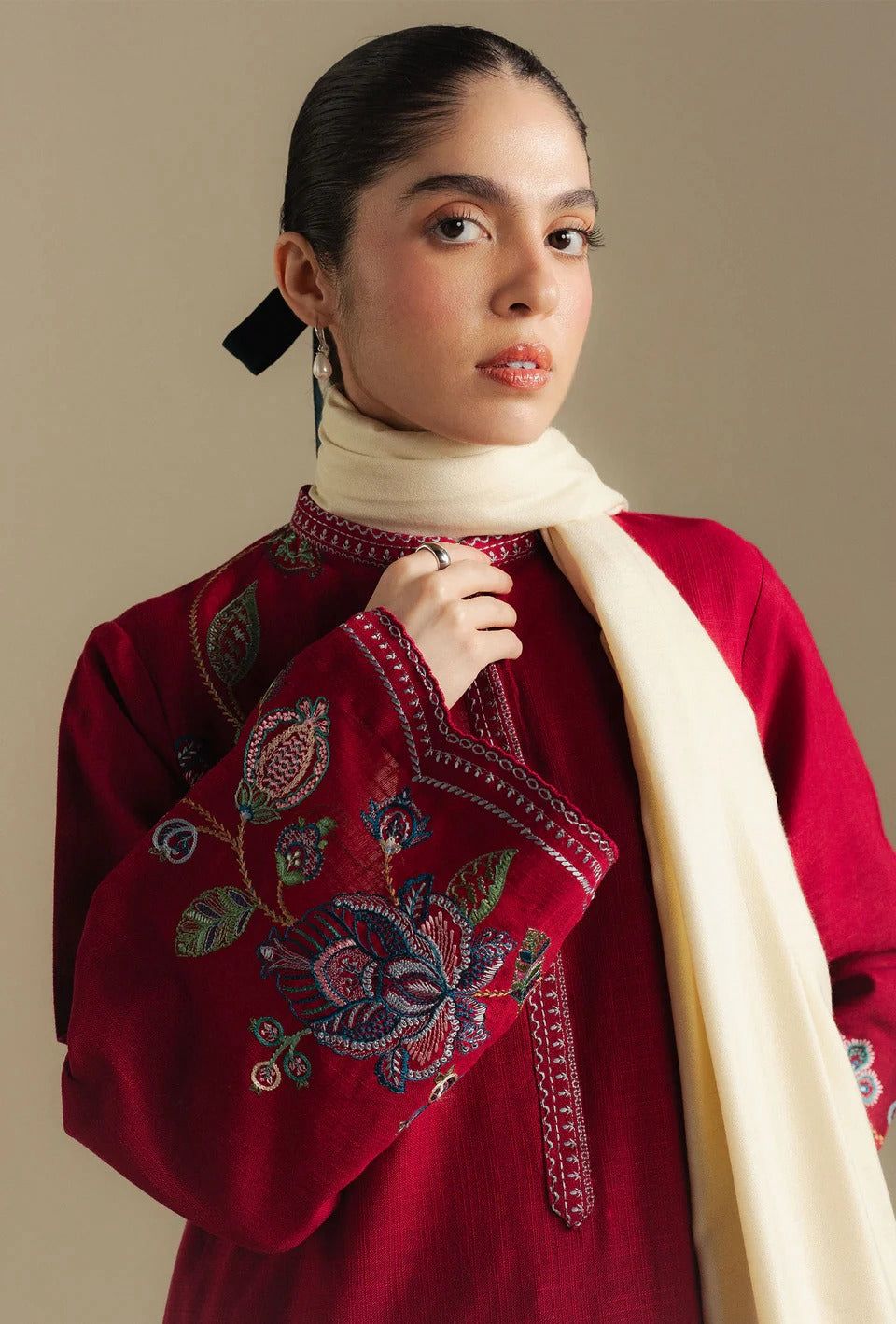 Zarposh Embroidered 3pc